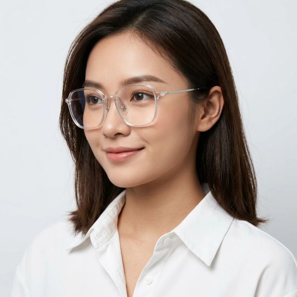 Gọng kính Essentials COMFLEX7S3W CLEAR