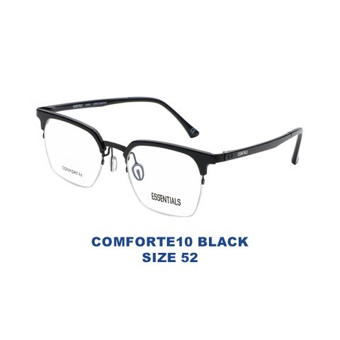 Gọng kính ESSENTIALS COMFORTE10 BLACK