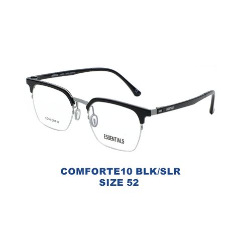 Gọng kính ESSENTIALS COMFORTE10 BLK/SLR