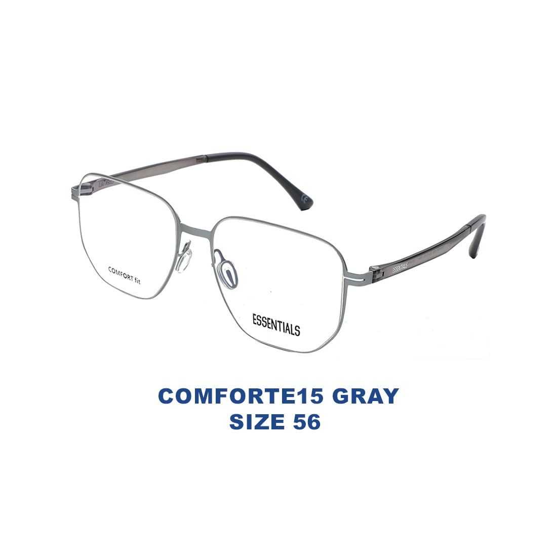  Gọng kính ESSENTIALS COMFORTE15 GRAY 