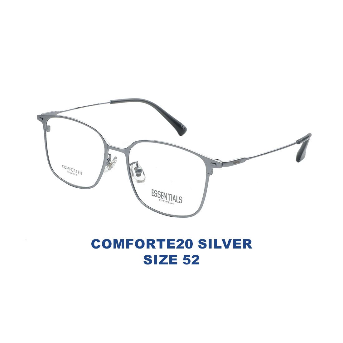Gọng kính ESSENTIALS COMFORTE20 SILVER
