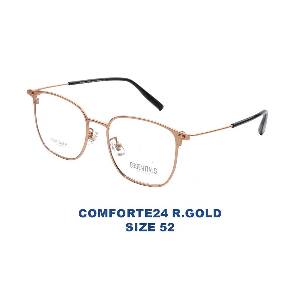 Gọng kính ESSENTIALS COMFORTE24 R.GOLD
