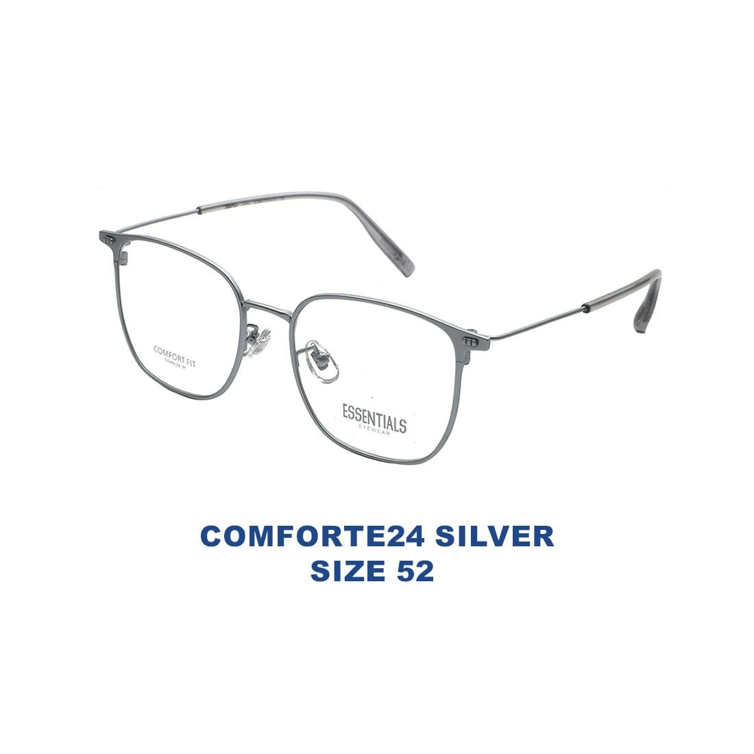  Gọng kính ESSENTIALS COMFORTE24 SILVER 