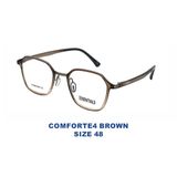  Gọng kính ESSENTIALS COMFORTE4 BROWN 