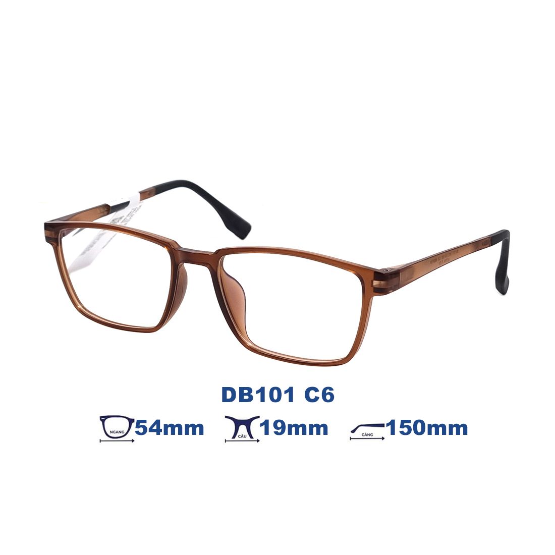 Gọng kính BLACK MONSTER DB101 C6
