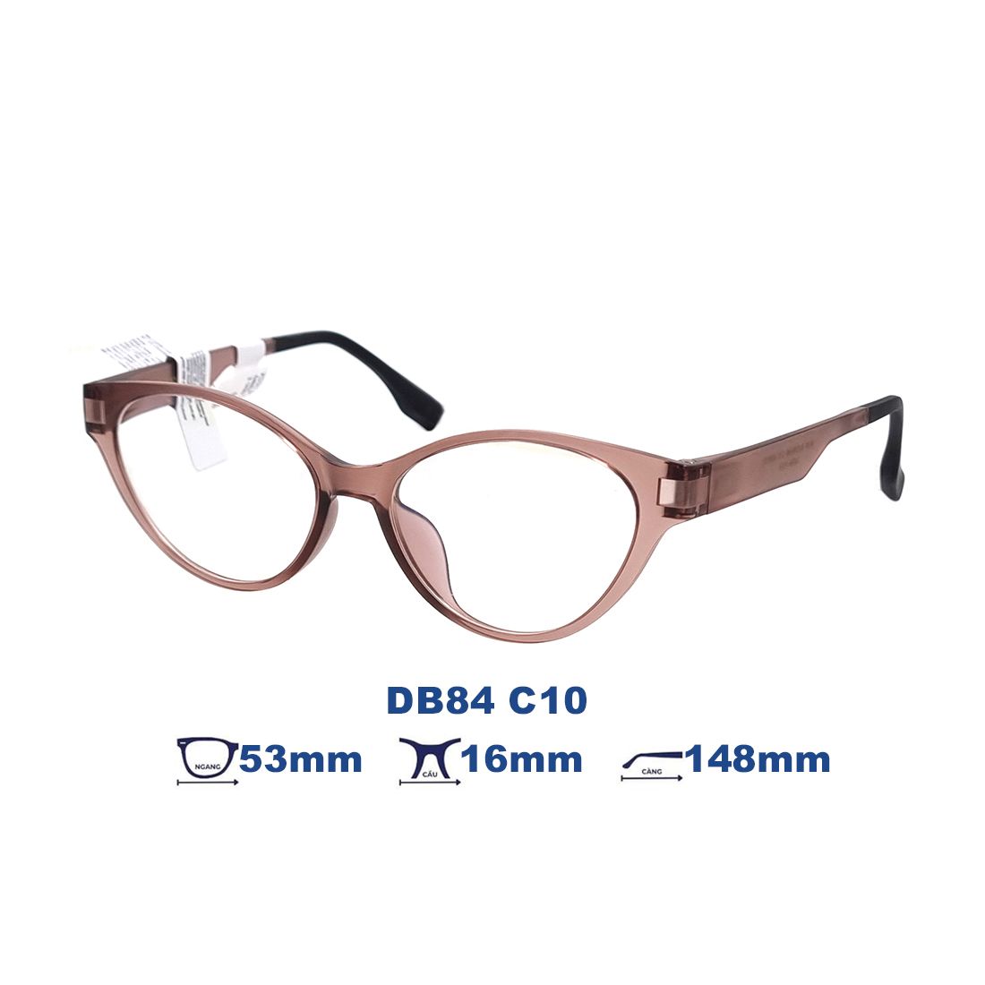 Gọng kính BLACK MONSTER DB84 C10