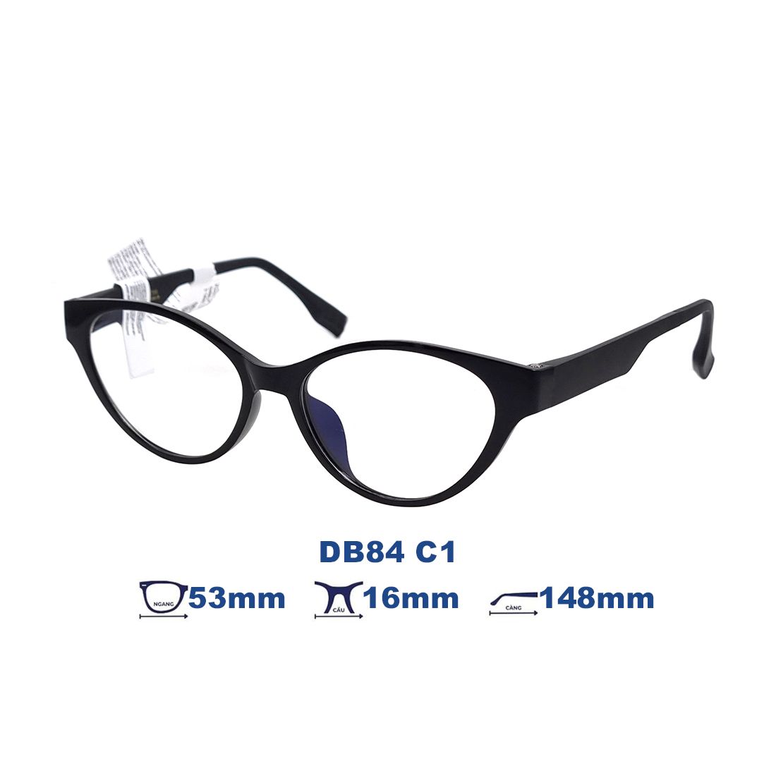 Gọng kính BLACK MONSTER DB84 C1