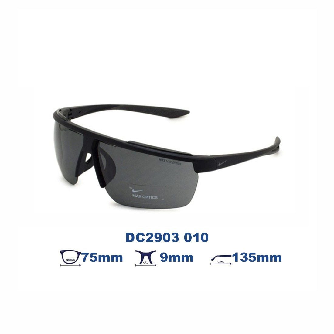 Kính mát NIKE DC2903 010 màu đen