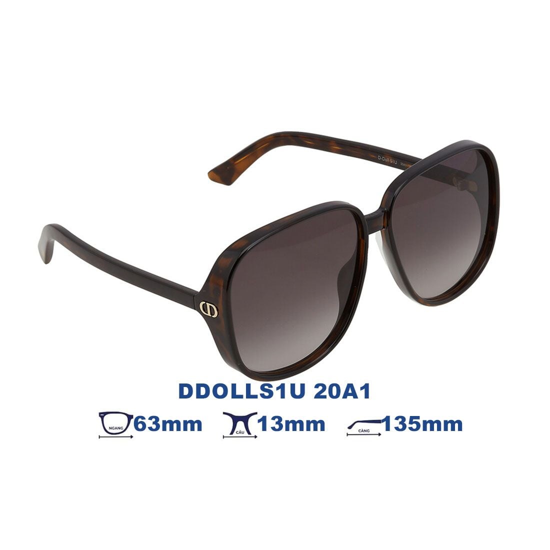 Kính Mát DIOR DDOLLS1U 20A1