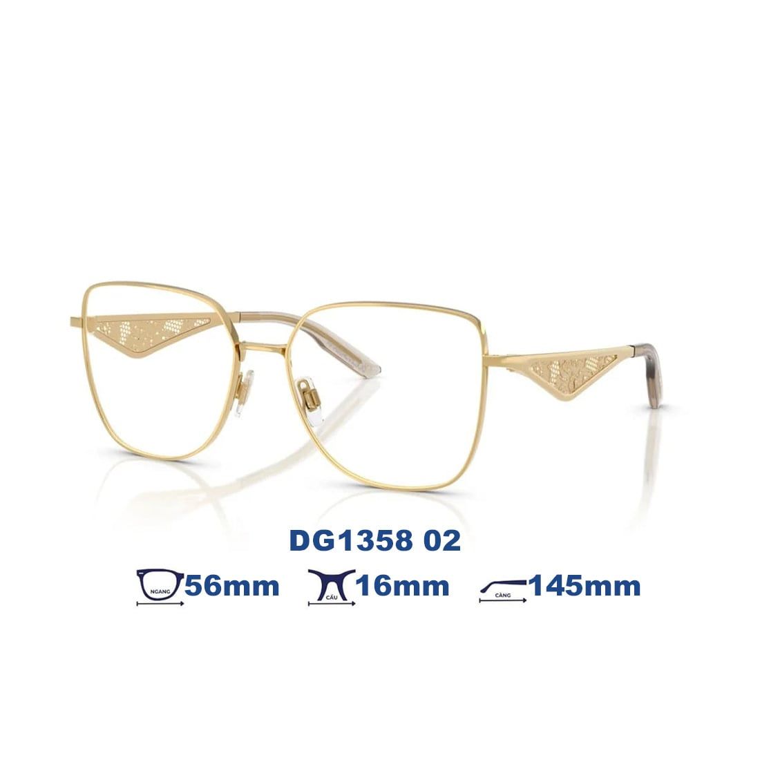 Gọng kính Dolce & Gabbana  DG1358 02