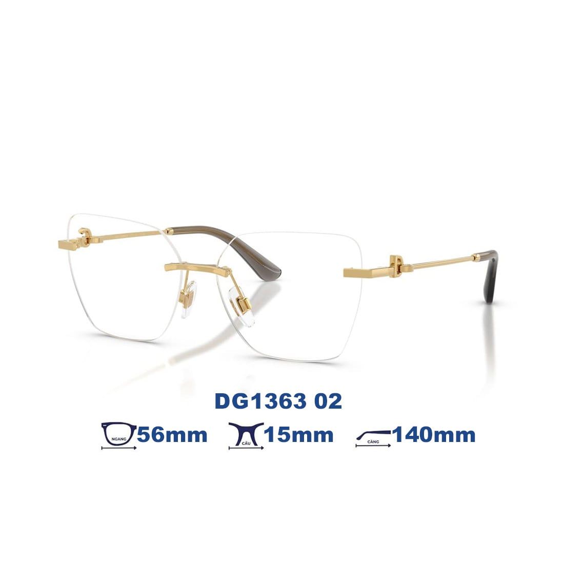 Gọng kính Dolce & Gabbana  DG1363 02
