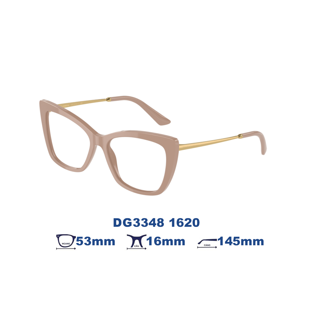  Gọng kính Dolce & Gabbana DG3348 1620 