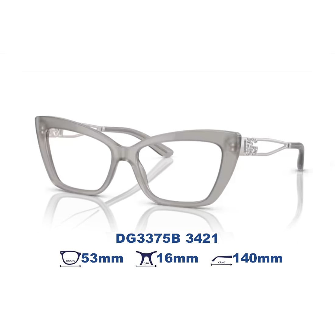 Gọng kính Dolce & Gabbana DG3375B 3421