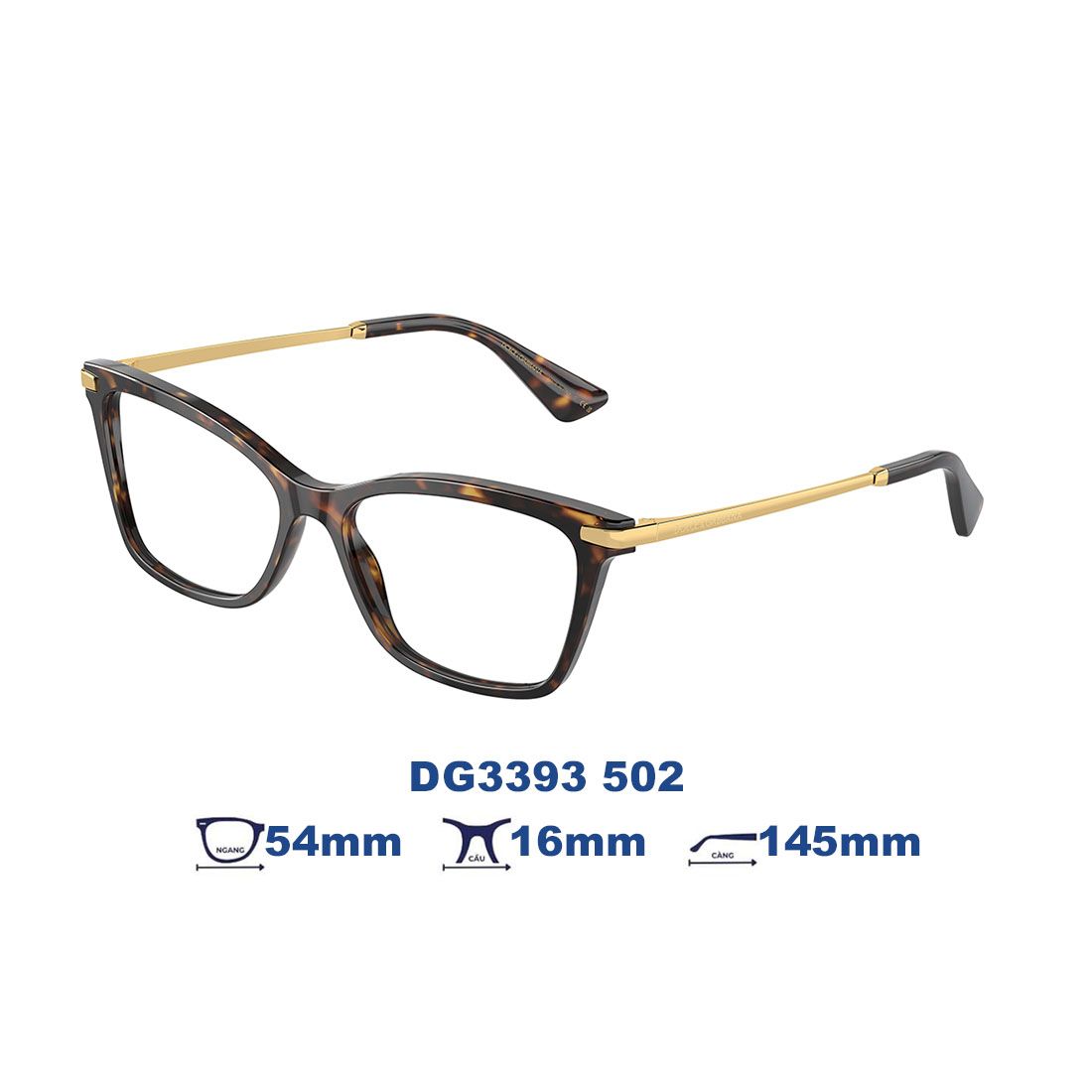 Gọng kính Dolce Gabbana DG3393 502