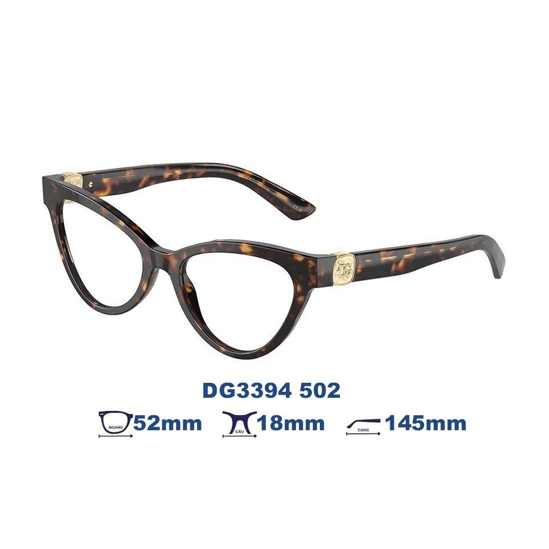  Gọng kính Dolce Gabbana DG3394 502 