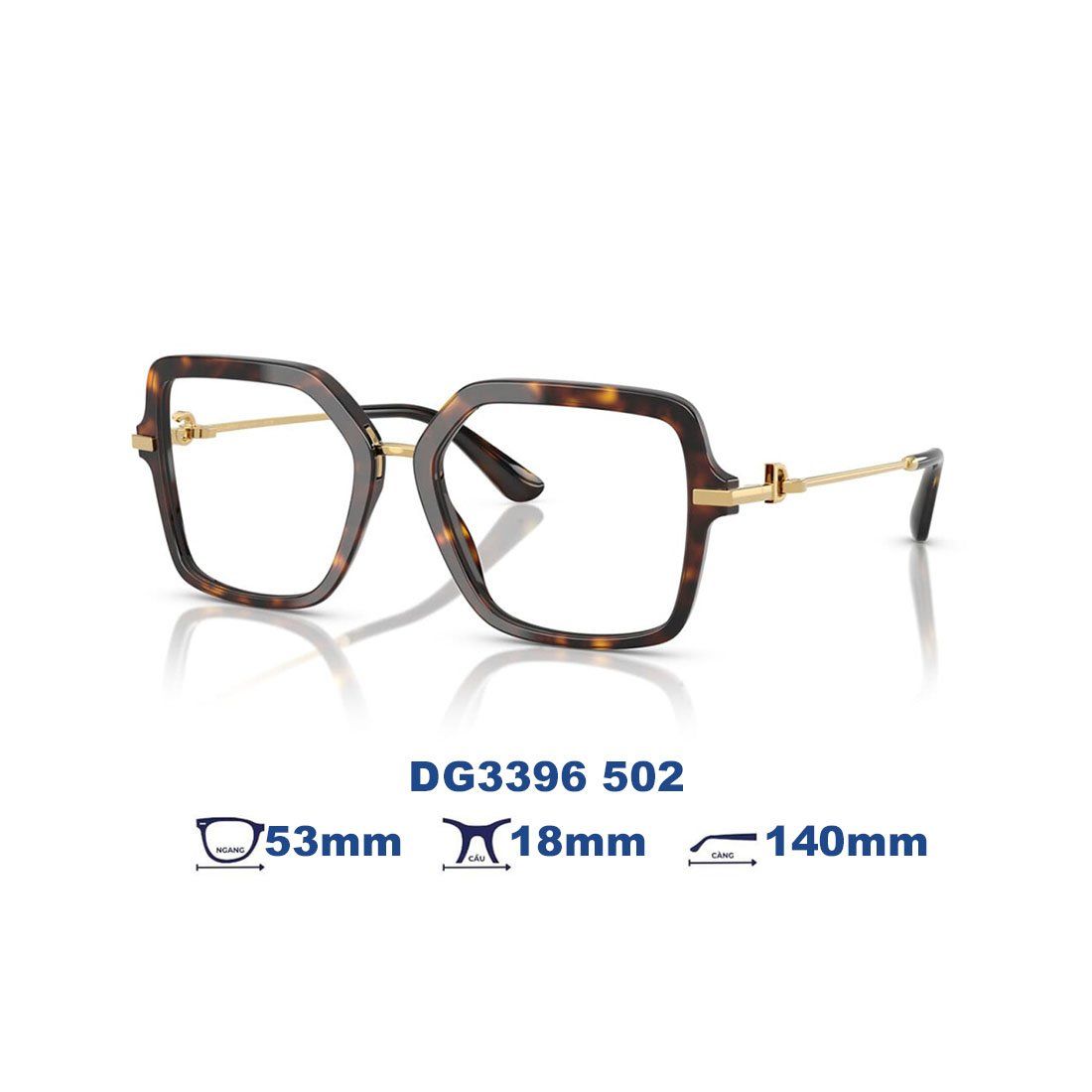 Gọng kính Dolce Gabbana DG3396 502