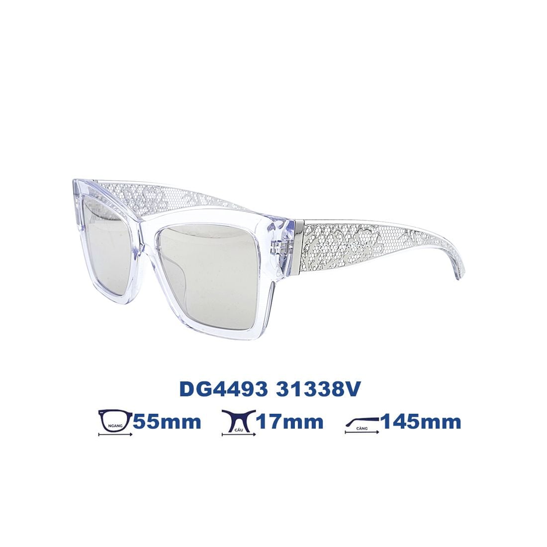  Kính mát Dolce & Gabbana DG4493 31338V 