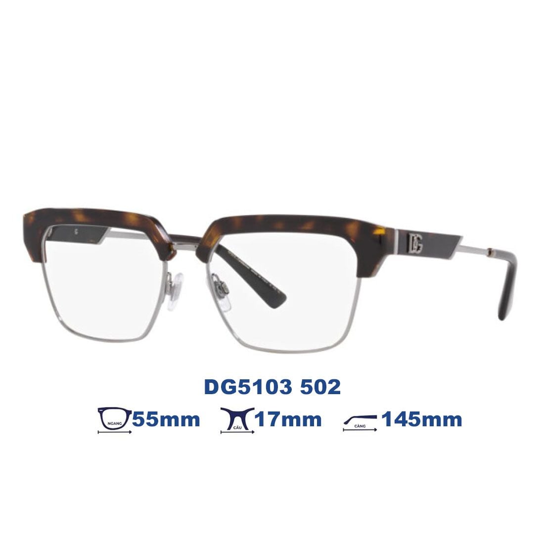 Gọng kính Dolce Gabbana DG5103 502