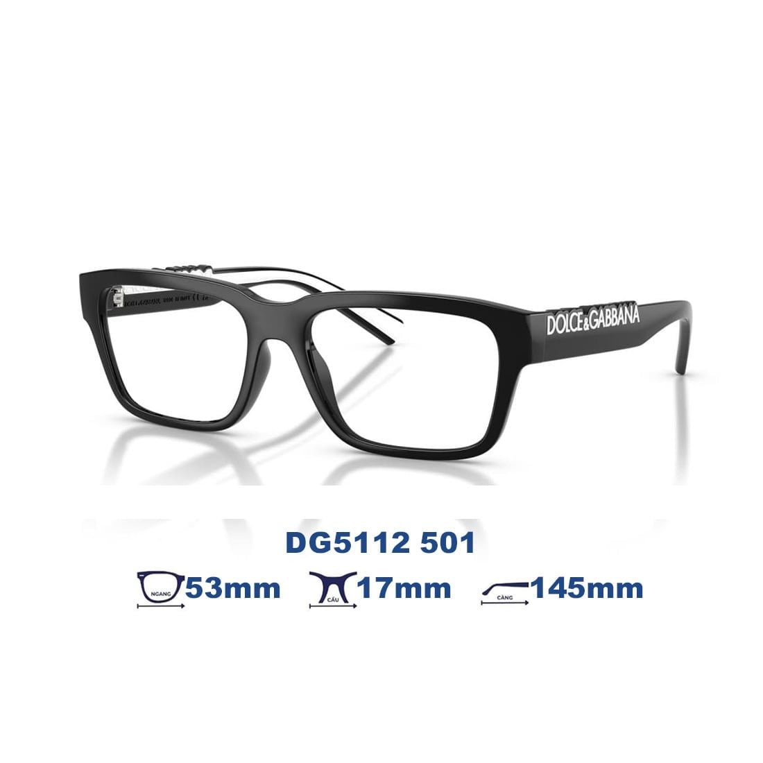 Gọng kính Dolce & Gabbana  DG5112 501