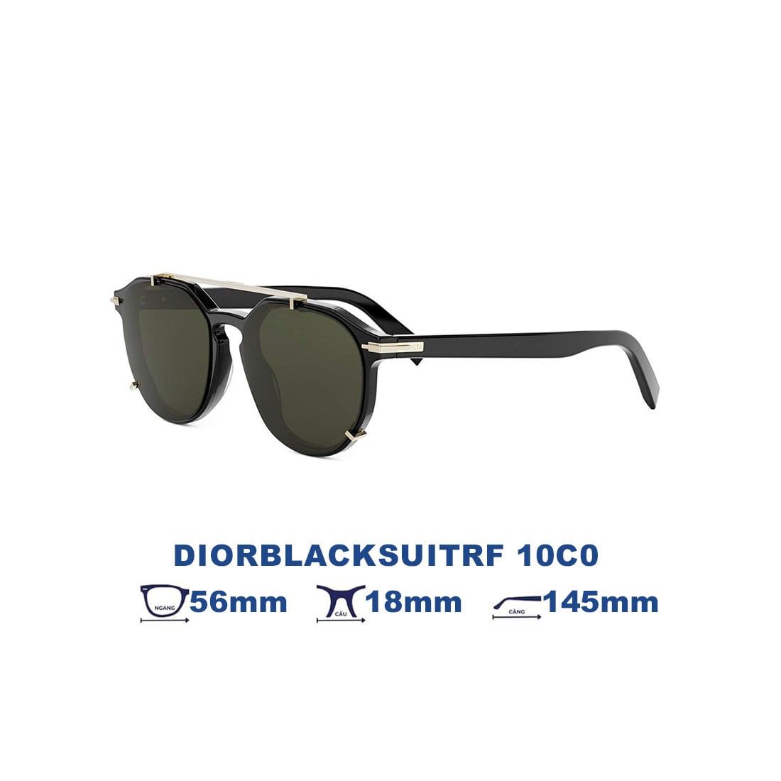 Kính mát DIOR DIORBLACKSUITRF 10C0