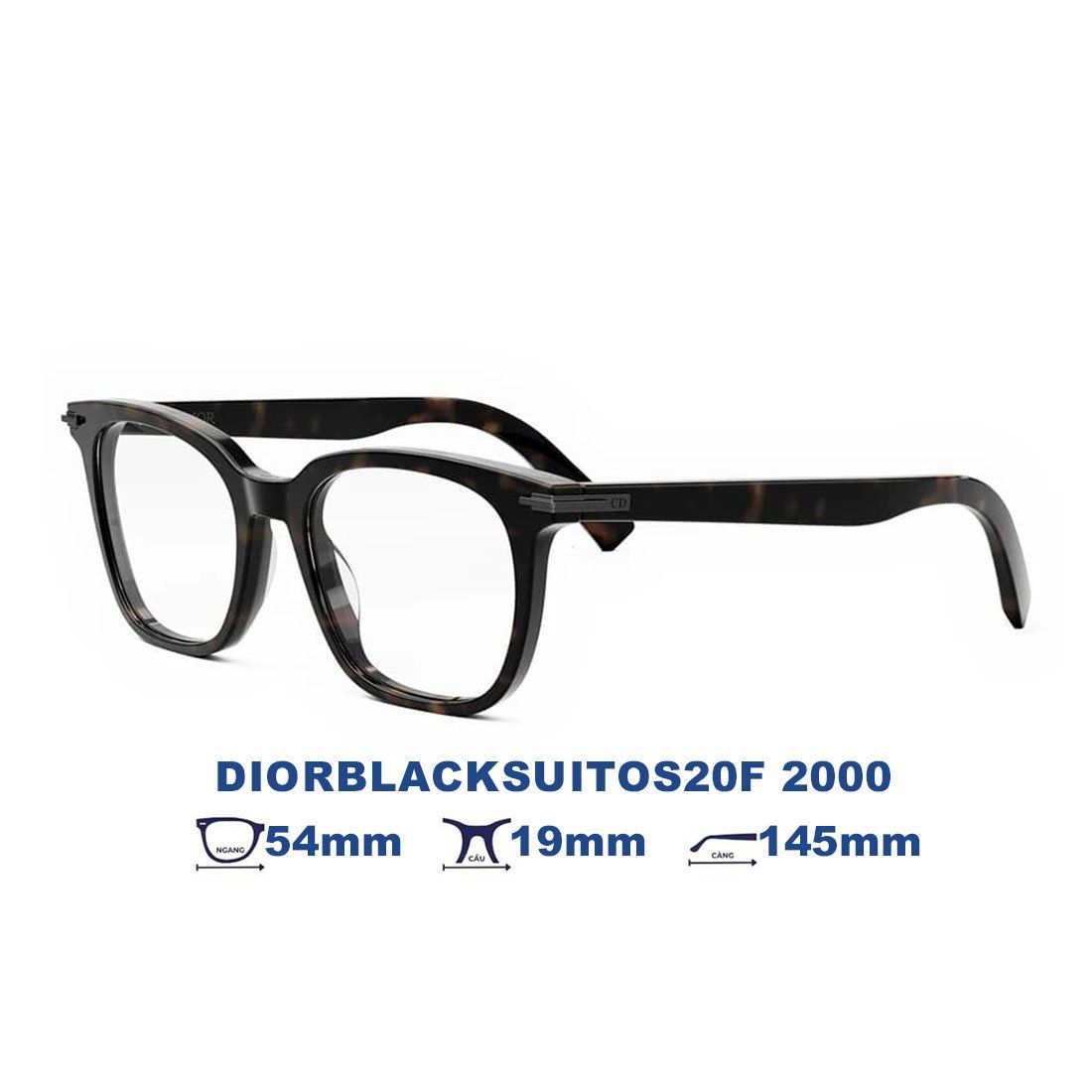  Gọng Kính DIOR DIORBLACKSUITOS20F 2000 