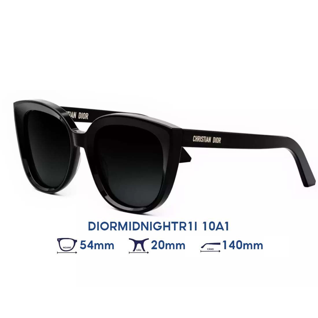  Kính mát DIOR DIORMIDNIGHTR1I 10A1 