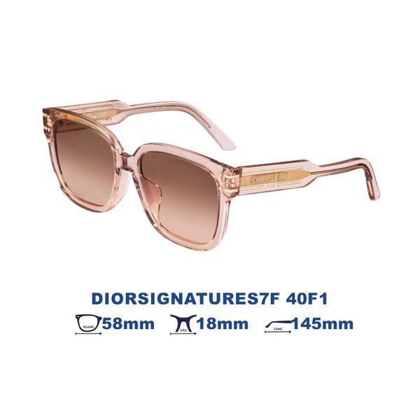 Kính mát Dior DIORSIGNATURES7F 40F1 góc chính diện