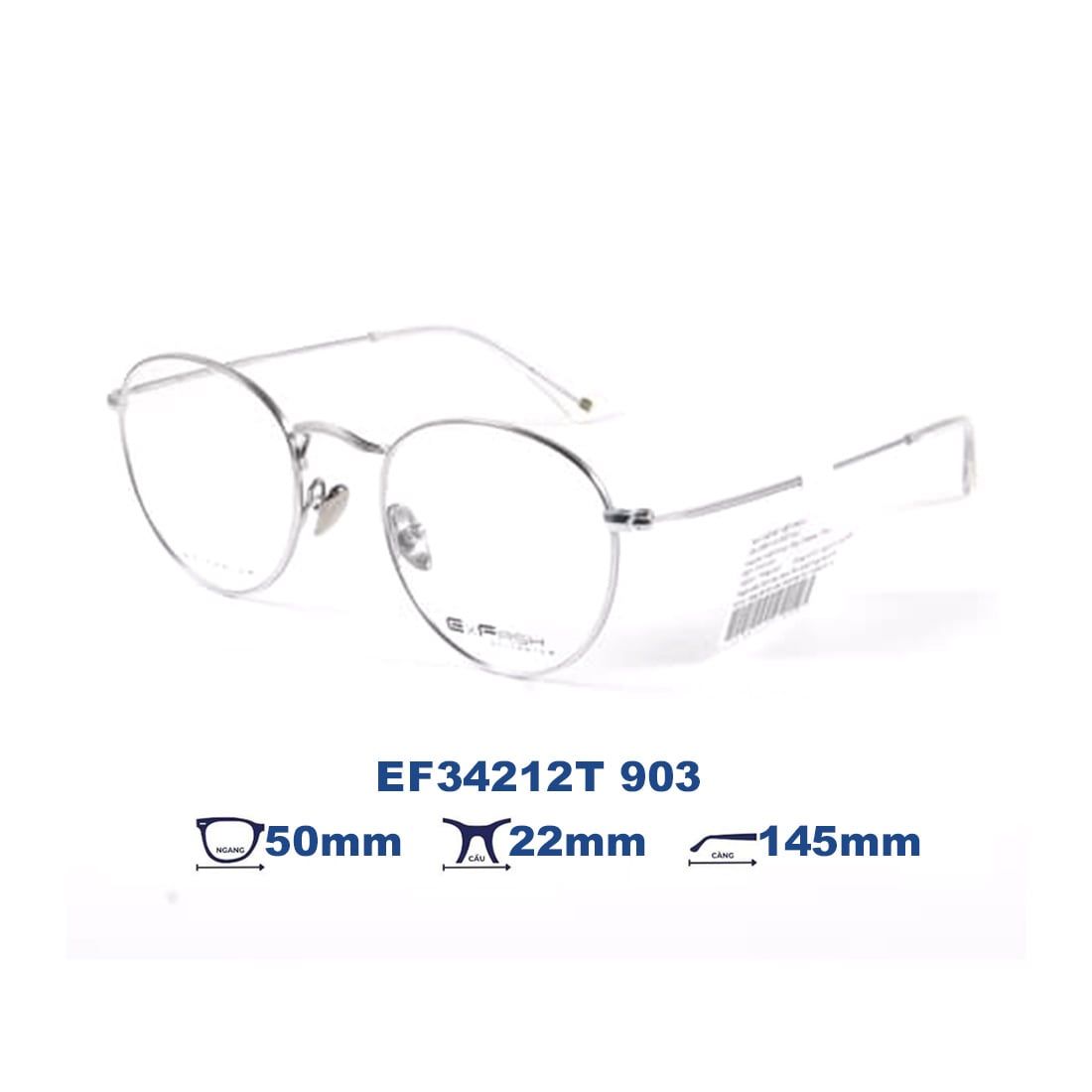 Gọng kính EXFASH EF34212T