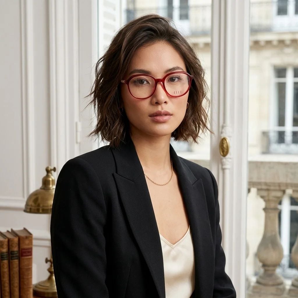 Gọng Kính ELLE EL13566 52 RE