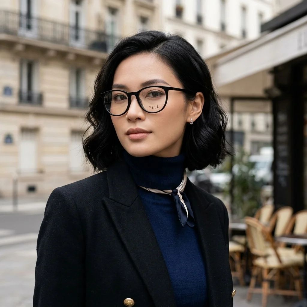Gọng Kính ELLE EL14482 51 BK