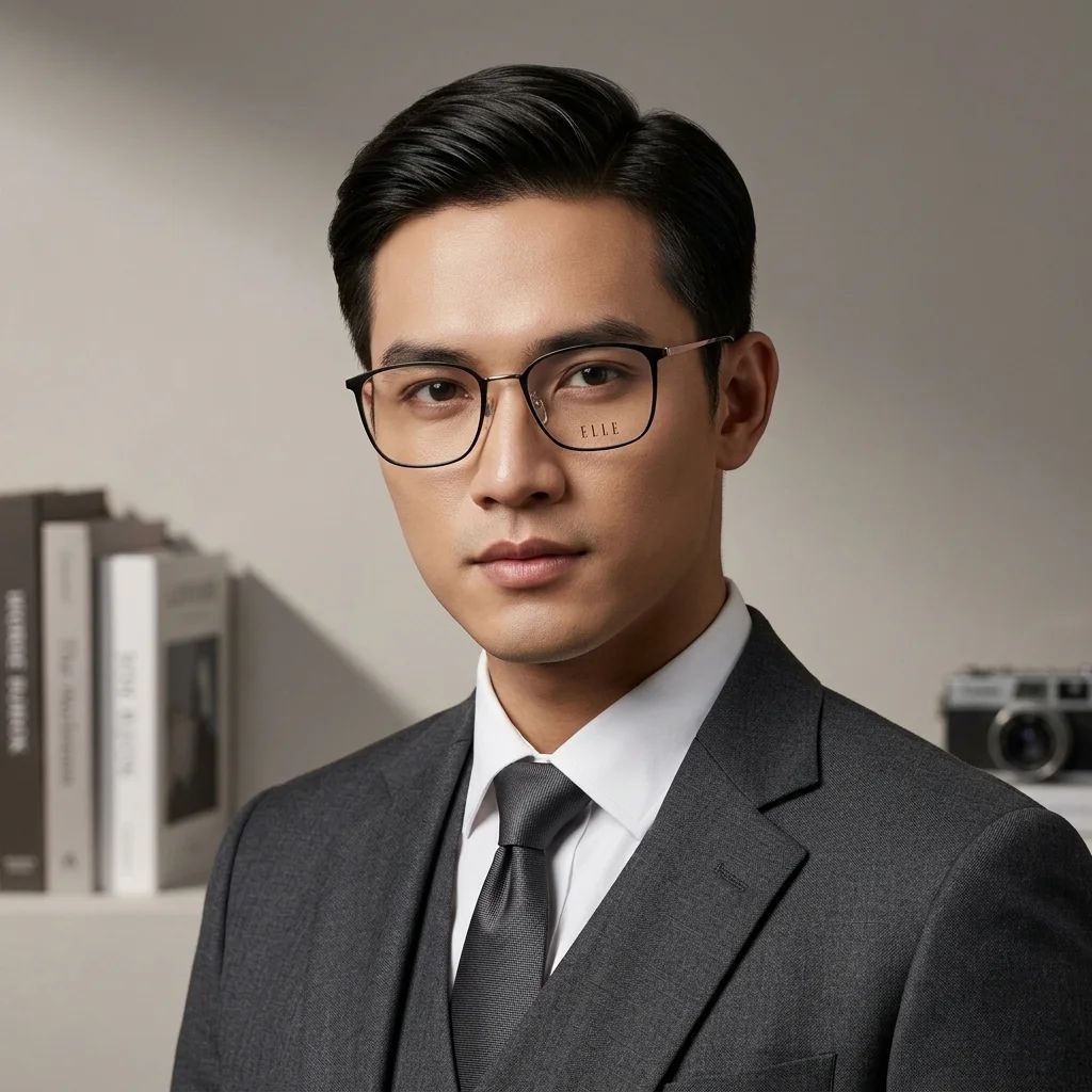 Gọng Kính ELLE EL43023 53 BK