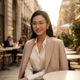 Gọng Kính ELLE EL43023 53 RG
