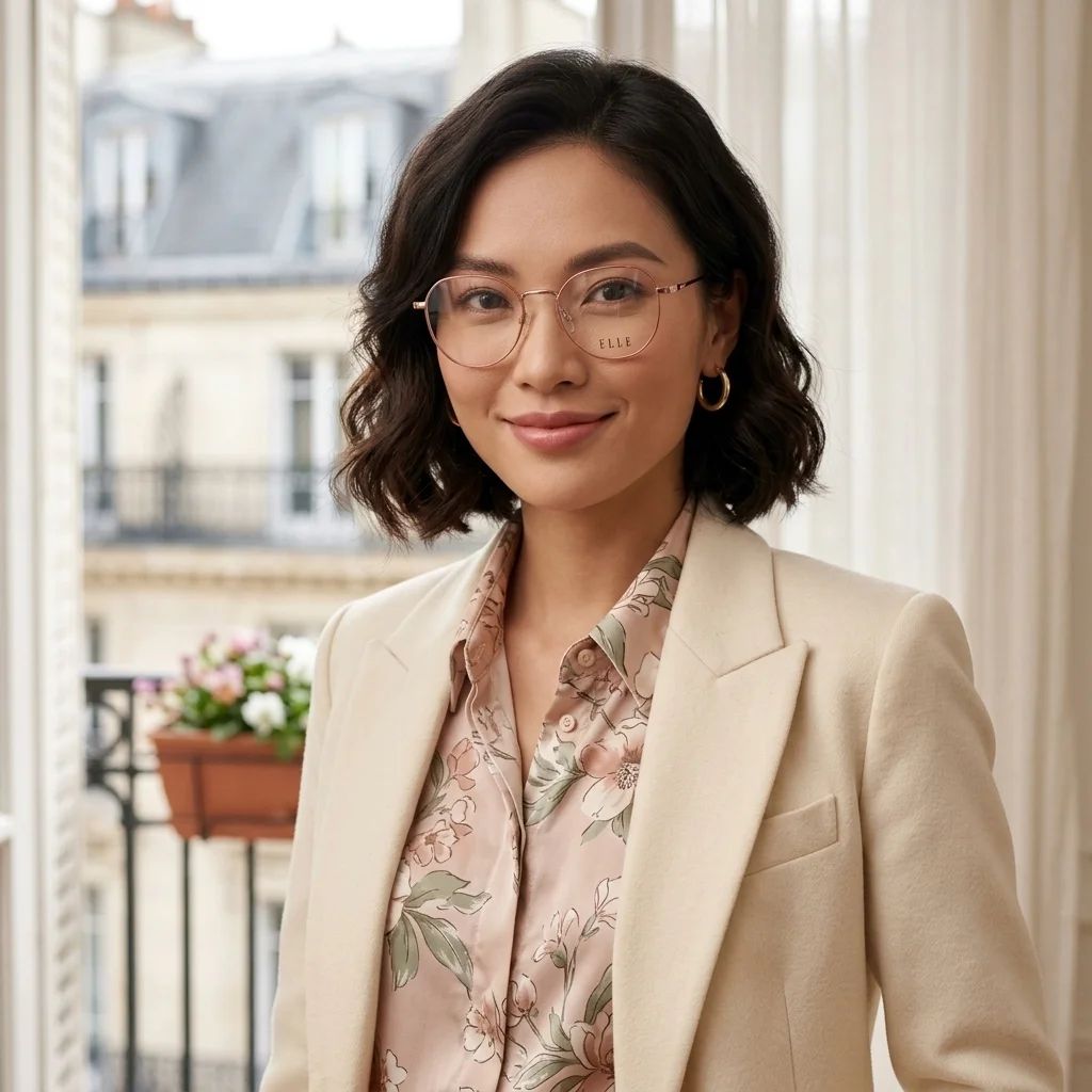 Gọng Kính ELLE EL43024 49 PE
