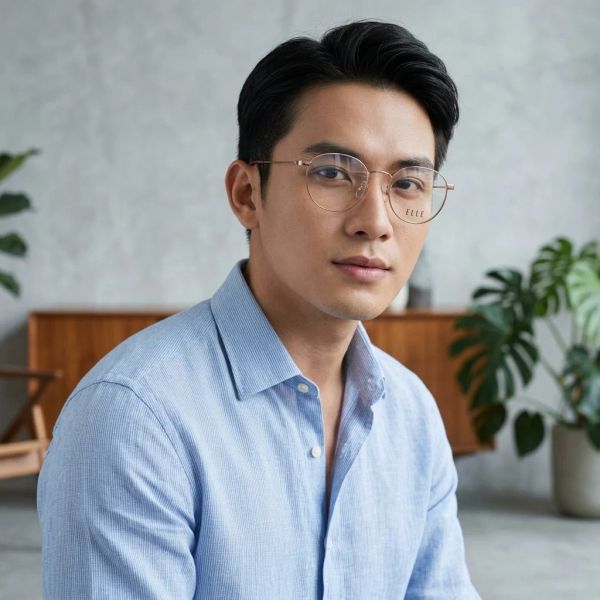 Gọng Kính ELLE EL43025 48 RG