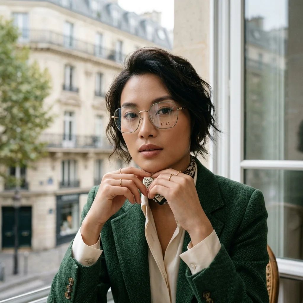 Gọng Kính ELLE EL43026 52 GN