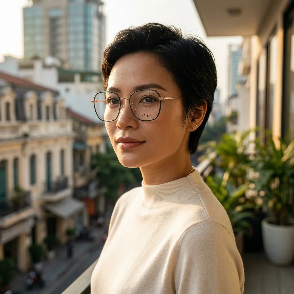 Gọng Kính ELLE EL43026 52 GN