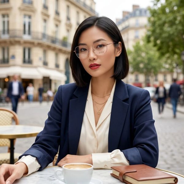 Gọng Kính ELLE EL43026 52 RG