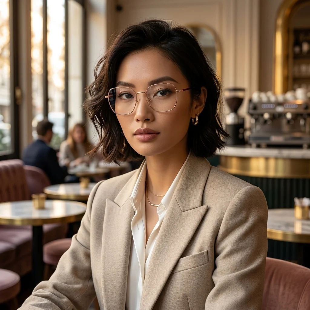 Gọng Kính ELLE EL43026 52 RG