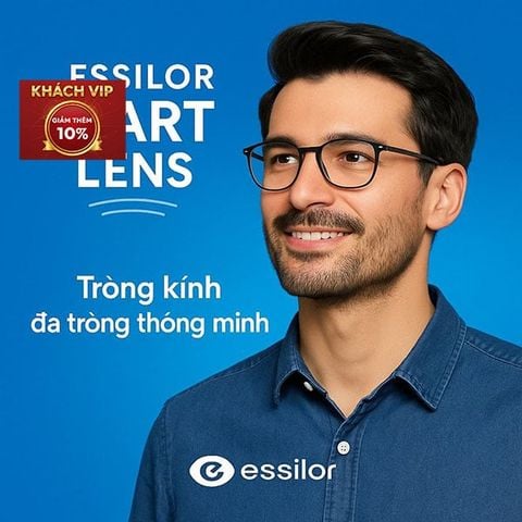 Đa Tròng Essilor Smart Lens- Thích ứng mọi hoạt động hàng ngày