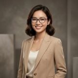 Gọng kính Esprit ET33444 535 – người mẫu đeo kính