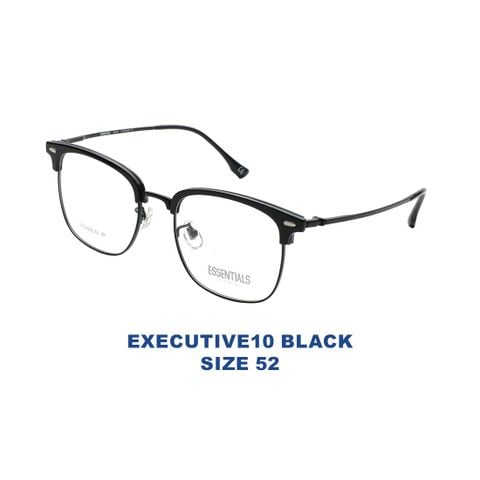 Gọng kính ESSENTIALS EXECUTIVE10 BLACK