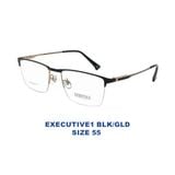  Gọng kính ESSENTIALS EXECUTIVE1 BLK/GLD 