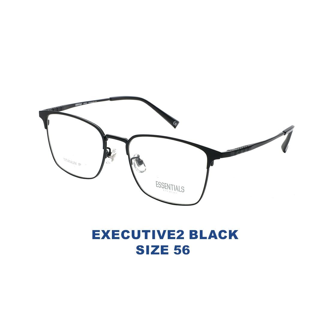  Gọng kính ESSENTIALS EXECUTIVE2 BLACK 