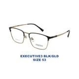 Gọng kính ESSENTIALS EXECUTIVE3 BLK/GLD 