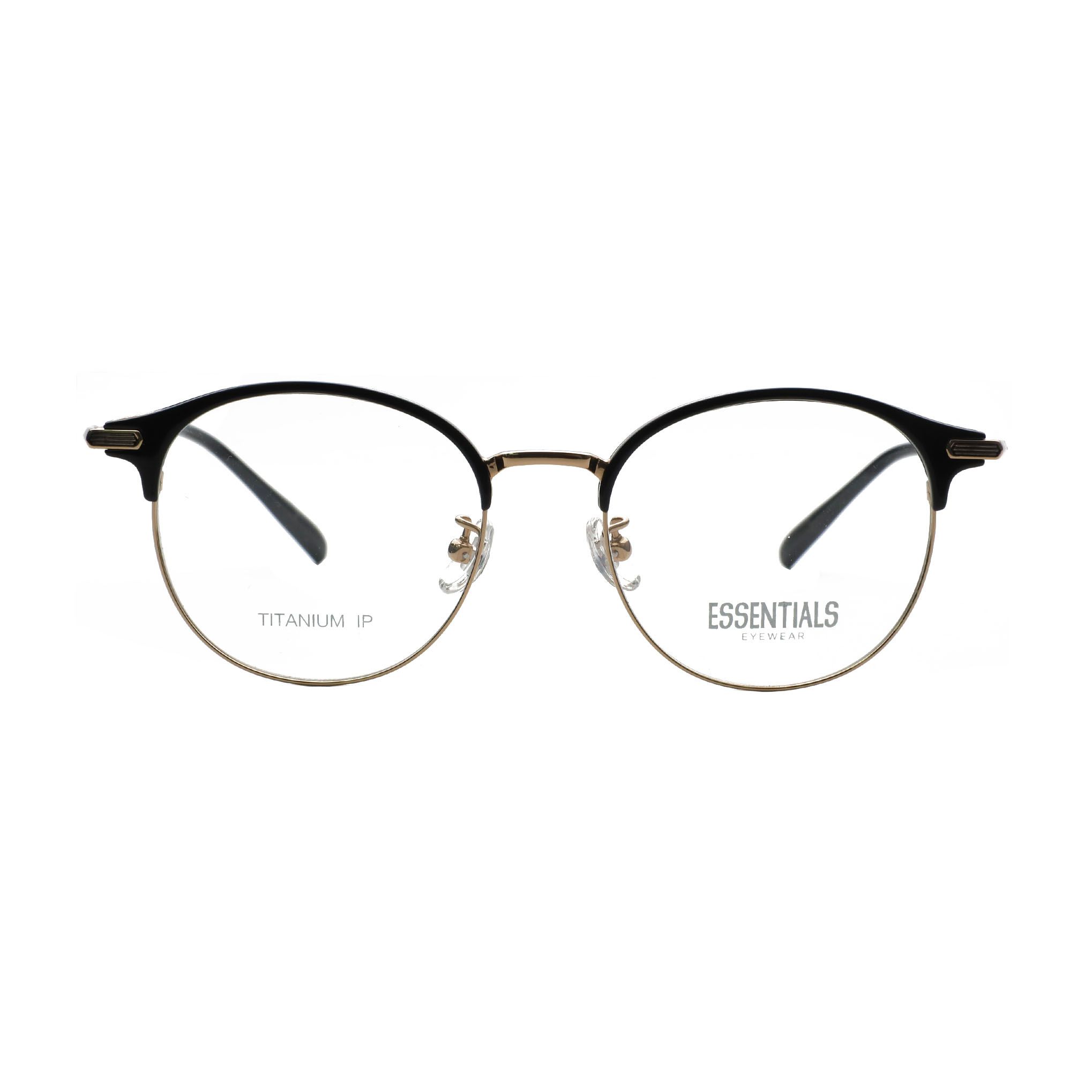  Gọng kính ESSENTIALS EXECUTIVE5 BLK/GLD 