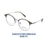  Gọng kính ESSENTIALS EXECUTIVE5 BRN/SLR 