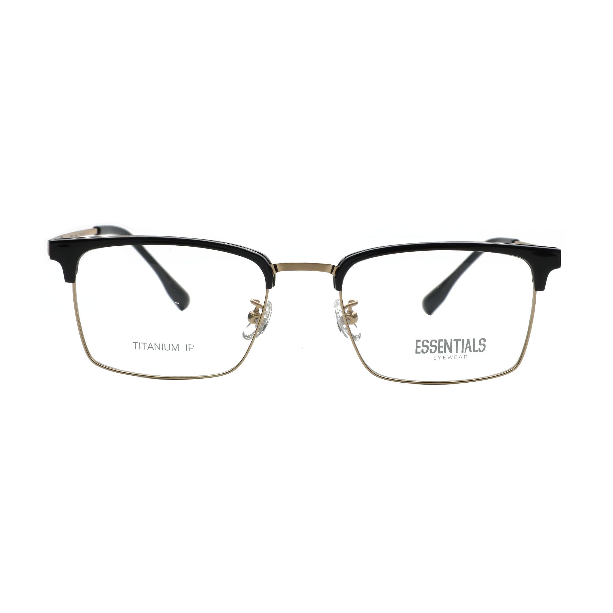  Gọng kính ESSENTIALS EXECUTIVE7 BLK/GLD 