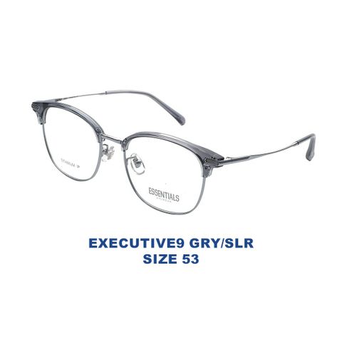 Gọng kính ESSENTIALS EXECUTIVE9 GRY/SLR