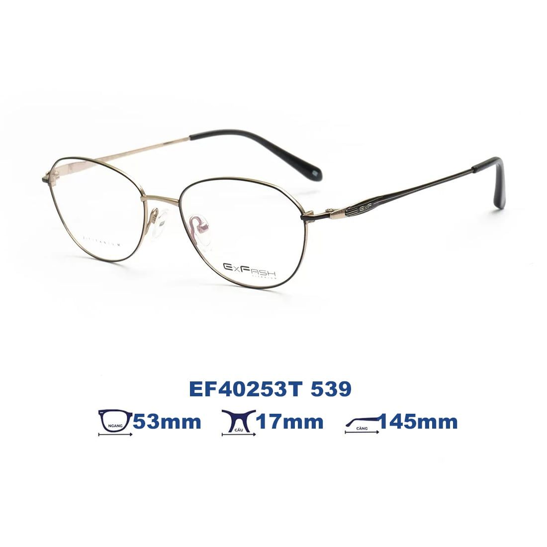 Gọng kính EXFASH EF40253T 539