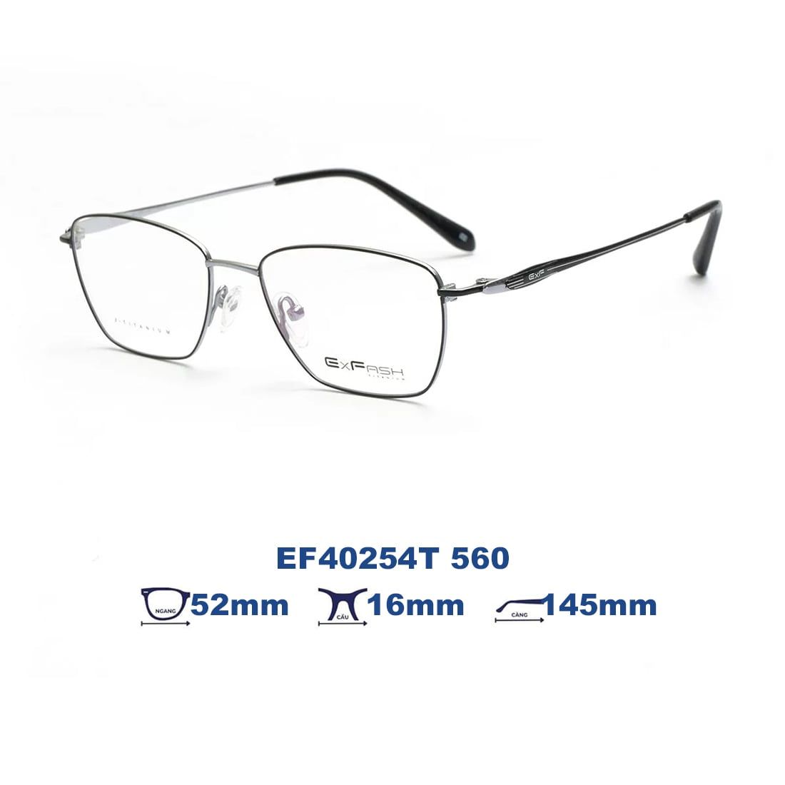 Gọng kính EXFASH EF40254T 560